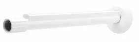 Braço de Chuveiro Alumínio Branco 30cm