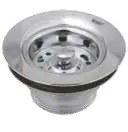 Válvula p/ Pia Americana 3 1/2" Cesta Latão