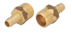 União Bico de Mangueira 1/2" NPT x 3/8" BM