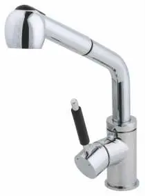 Torneira Cozinha Mono Extensível Bica Móvel